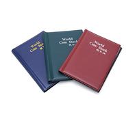 NIHENHAO 120 Portaoggetti per la Raccolta di Monete Tasche per Soldi Penny Album Raccolta di Libri in PVC
