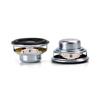 NIHENHAO 2 Pezzi 40 mm o Altoparlante 16 4 Ohm 5 W Completamente Impermeabile Home Theater Metallo Gomma
