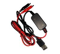 NIHENHAO 2X AA Batteria USB 5V a 3V Step-Down Cavo Convertitore di Tensione Linea Plastica