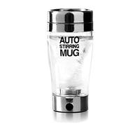 NIHENHAO 400ml Shaker Elettrico per proteine Tazza Frullatore Automatico Miscelatore per Bevande Frullatore Spremiagrumi Acciaio Inossidabile