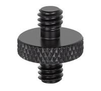 NIHENHAO Adattatore a vite in metallo da 1/4" maschio a 1/4" o 3/8" maschio a doppia testa vite di conversione per treppiedi e supporti per fotocamere, da piccolo a piccolo