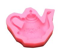 NIHENHAO Cartone Animato Carino teiera Forma Fatta a Mano Silicone dant Stampo Cioccolato Zucchero Stampo Artigianale Candela Artigianato in Resina Regalo Silicone