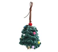 NIHENHAO Ciondolo per Albero di Natale Ornamento all'Uncinetto Decorazioni per Interni Posteriori per Auto per Zaino Portachiavi Articoli per Feste a casa Filo di Cotone