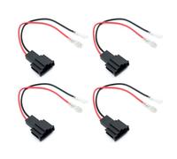 NIHENHAO Confezione da 4 connettori adattatori per cavi di ricambio per Seat Exeo Leon Mk3