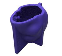 NIHENHAO Craft Decorazioni per Teschi 3D Ornamenti per stampi in Resina epossidica Stampo in Silicone per colata Silicone