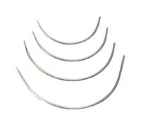 NIHENHAO Curvo 4 Pezzi Cucito a Mano Riparazione Tappezzeria Kint Quilting Spille per La Casa Coperta Camera Ingresso Tappeto Tessuto