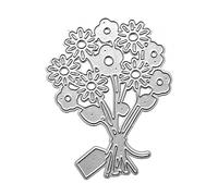 NIHENHAO Etichetta Floreale Fustelle in Metallo Scrapbooking Stencil Tagli fustellati Carta Goffratura Album Fotografico Modello Stampo Decorazione Acciaio al Carbonio