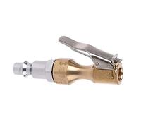 NIHENHAO Gonfiatore per pneumatici pesanti in ottone per pneumatici aperti per/clip