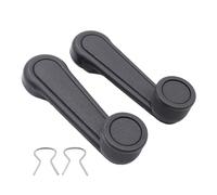 NIHENHAO Manovella per finestra, 2 pezzi, alzate per alzacristalli per T100, pickup (grigio)