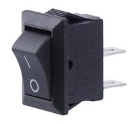 NIHENHAO Nero Bianco On/Rec Rocker h Pulsante Auto KCD1-2Pin 250V 3A Nuovo plastica Metallo
