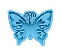 NIHENHAO per Portachiavi a Forma di Farfalla Stampo in Resina Artigianato Stampo in Silicone Stampo epossidico UV Gioielli Fatti a Mano Ciondolo Portachiavi Resina Silicone