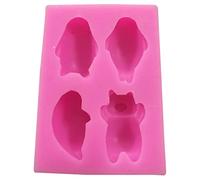 NIHENHAO Sigillo del Fumetto Forme di Orso formiche Decorazione della Torta Stampi per Dolci in Silicone Stampi per Dolci da Forno Stampi per Cioccolato Stampi in Silicone