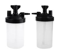NIHENHAO Tazza umidificatrice Bottiglia d'Acqua umidificatrice per regolatore di Ossigeno Flusso Elevato Bottiglia di gorgogliatore di Ossigeno per concentratori di Ossigeno