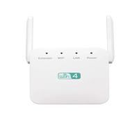Nihexo 300M 2.4Ghz Dual Band WiFi Extender Zen Booster Internet Range Zenbooster Router, WiFi Signal Booster Amplifier - for Home And The Company (White)