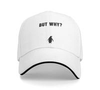 Nihilist-Penguing Ma perché Cappello Sandwich Unisex, Cappelli di Moda, Cappelli da Pesca, Cappellini a Scatto Regolabili, Cappellini da Baseball Estivi