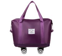 NIHUIFA Borsa per la spesa pieghevole Borsa per carrello della spesa Borsa trolley con ruote staccabili Borsa per camion a mano Trolley Borsa per bagagli con