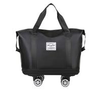 NIHUIFA Borsa per la spesa pieghevole Borsa per carrello della spesa Borsa trolley con ruote staccabili Borsa per camion a mano Trolley Borsa per bagagli con