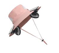 NIHUIFA Cappello con ventola di raffreddamento solare e USB staccabile per una lunga durata della batteria e attività all'aperto rarefatte