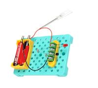 NIHUIFA Circuito elettrico Esperimento Kit di base Circuito Elettricità Kit di apprendimento STEM Esperimento Insegnamento Hands-On Abilità Giocattolo