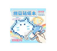 NIHUIFA Colore codificato Animal Sticker Twin Coil Binding Sticker Book per Educational Puzzle Toy Scrapbooking Decorazione