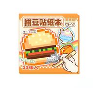 NIHUIFA Colore codificato Animal Sticker Twin Coil Binding Sticker Book per Educational Puzzle Toy Scrapbooking Decorazione