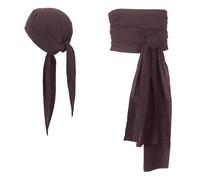 NIHUIFA Fasce pirata medievale grande pirata cintura in vita pirata foulard bandana Halloween Priate costume accessori