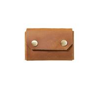 NIHUIFA Portafogli per carte di credito Custodia per biglietti da visita di grande capacità Porta carte di credito Porta biglietti da visita Borsa per carte per uomo donna, Marrone, as the pic show