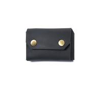NIHUIFA Portafogli per carte di credito Custodia per biglietti da visita di grande capacità Porta carte di credito Porta biglietti da visita Borsa per carte per uomo donna, nero, as the pic show