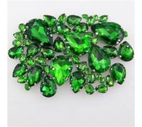 NIHUJALE Strass, 50 Pezzi/Borsa incastonatura for Artigli in Argento, Strass da Cucire, 7 Misure assortite, Applique in Cristallo di Vetro a Forma di Goccia d'Acqua(A11 Olivine)