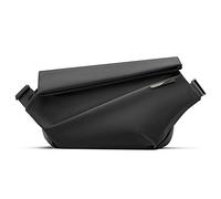 NIID Radiant Urban Sling Bag - Borsa a tracolla da uomo, espandibile, multiuso, impermeabile, per lavoro e viaggi, Nero