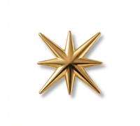 NIIIYTYB Spilla a forma di stella per uomini e donne, elegante spilla da bavero in oro minimalista, piccole spille Starburst per abiti, cappelli, borse, cravatte o accessori per vestiti gioielli