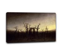 Niik Quadro abbazia nel querceto di caspar david friedrich falso d' autore st...