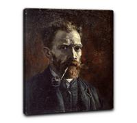 Niik Quadro autoritratto con pipa di vincent van gogh falso d' autore stampa ...