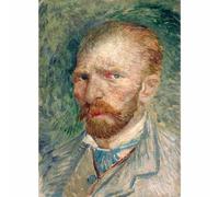 Niik Quadro autoritratto di vincent van gogh falso d' autore stampa su tela