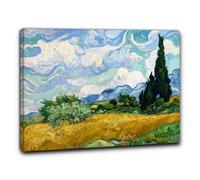 Niik Quadro campo di grano con cipressi di vincent van gogh falso d' autore s...