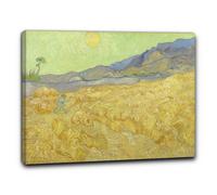 Niik Quadro campo di grano con mietitore di vincent van gogh falso d' autore ...