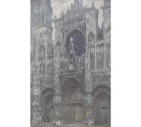 Niik Quadro cattedrale di rouen con il cielo grigio di claude monet falso d' ...