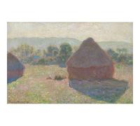 Niik Quadro covoni a mezzogiorno di claude monet falso d' autore stampa su tela