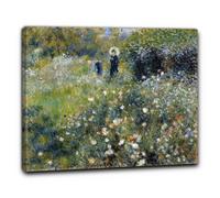 Niik Quadro donna con parasole in giardino di auguste renoir falso d' autore ...