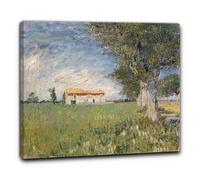 Niik Quadro fattoria in un campo di grano di vincent van gogh falso d' autore...