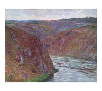 Niik Quadro fiume nella valle della creuse di claude monet falso d' autore st...