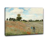 Niik Quadro i papaveri di claude monet falso d' autore stampa su tela