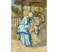 Niik Quadro i tosa pecore di vincent van gogh falso d' autore stampa su tela