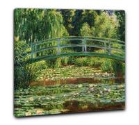 Niik Quadro il ponte giapponese di claude monet falso d' autore stampa su tela