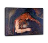 Niik Quadro il vampiro di edvard munch falso d' autore stampa su tela