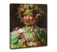 Niik Quadro imperatore rodolfo ii di giuseppe arcimboldo falso d' autore stam...