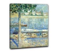 Niik Quadro la senna a saint claude di edvard munch falso d' autore stampa su...
