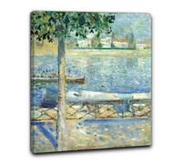 Niik Quadro la senna a saint claude di edvard munch falso d' autore stampa su...