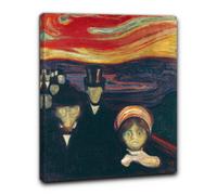 Niik Quadro l'ansia di edvard munch falso d' autore stampa su tela