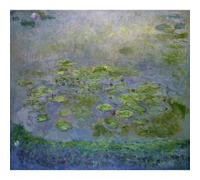 Niik Quadro le ninfee di claude monet 5 falso d' autore stampa su tela